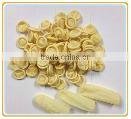 Antistatic Powder free Cleanroom ESD Latex Finger Cot