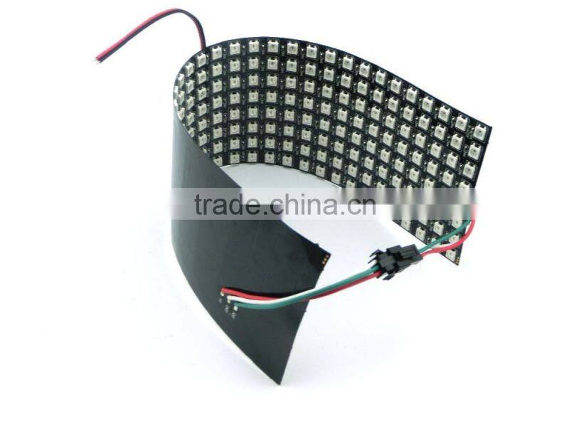 256pixels smd 5050 rgb ws2812b led dot matrix