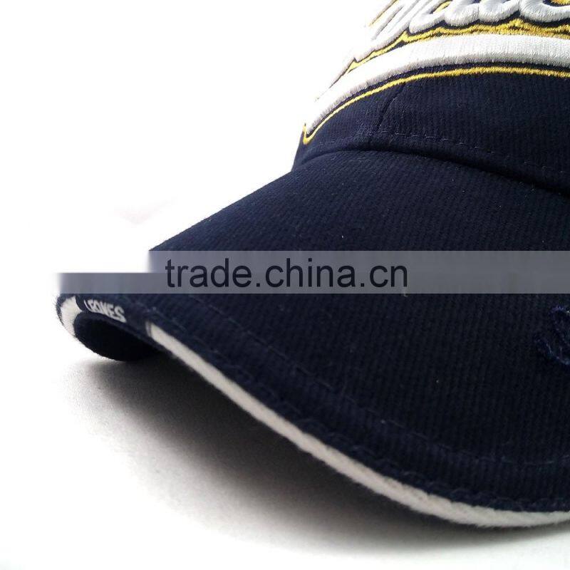 Wholesale blue baseball hats,custom 3D Embrossed logo baseball caps