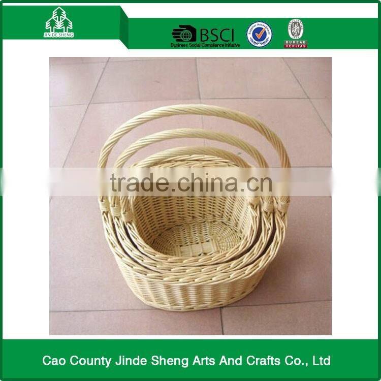 Home Decoration willow fabric willow basket / modern willow picnic basket with good quality