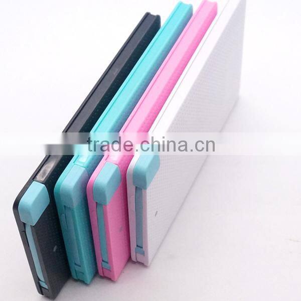 Universal Real Capacity 4000mah Ultra Thin Power Banks for Samsung Galxy Note 2 3 4 S2 S3 S4