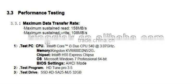 sata 2.5 64gb nand flash ssd