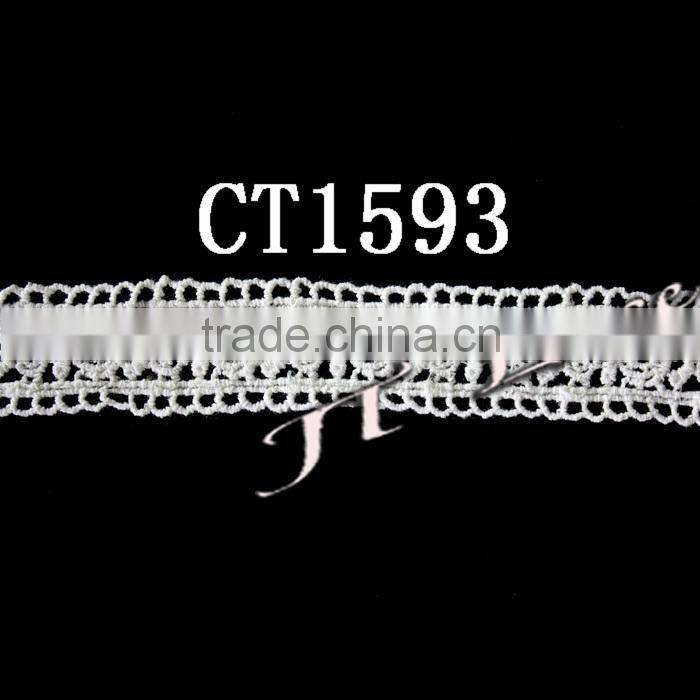 cheap design trim lace& cotton lace trim yard CT1596