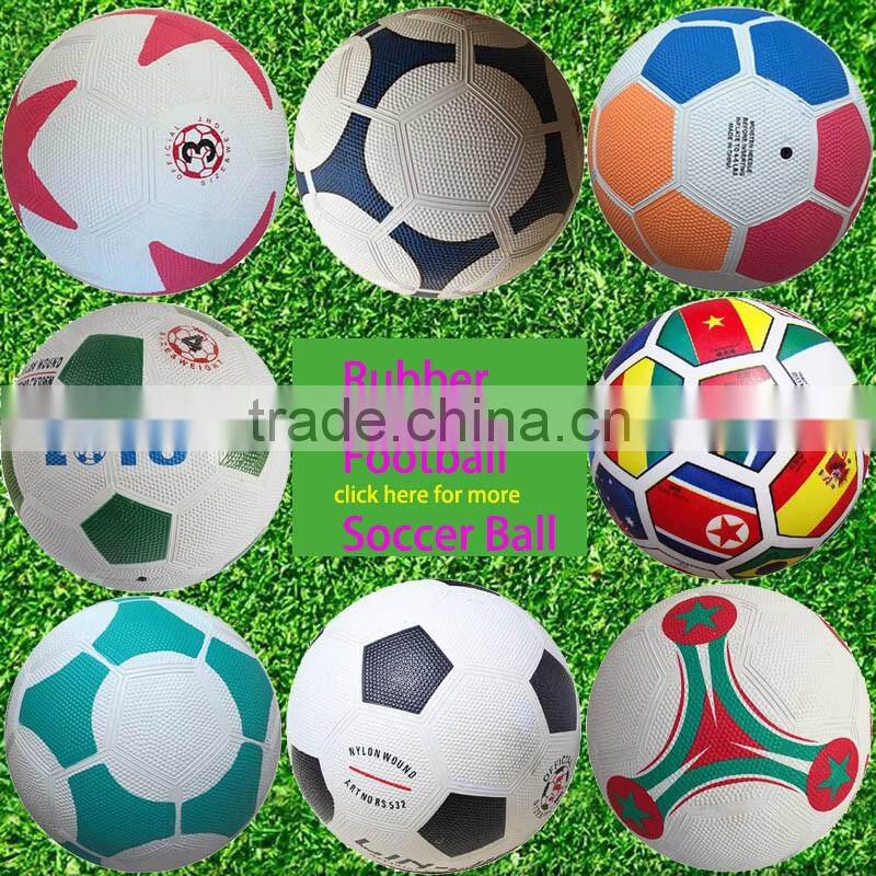 Cheap wholesale kids toy rubber soccer ball in bulk