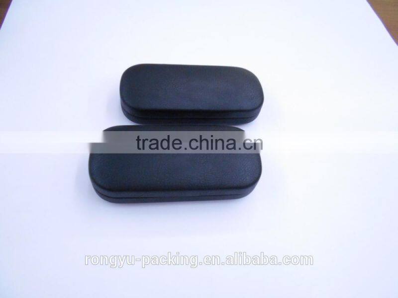 hard shell aluminum reading PU leather glasses case