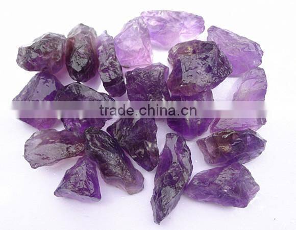 wholesale high quality pretty purple crystal original stone