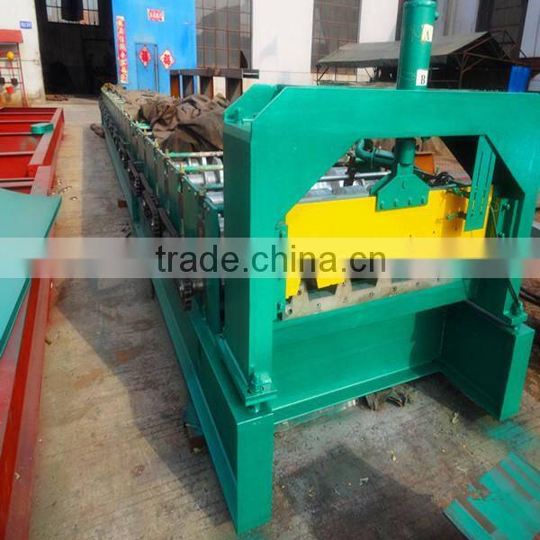 75-200-600 floor deck tile roll forming machine