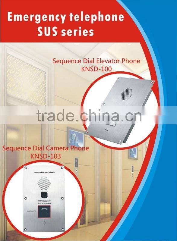 KNTECH Emergency Telephone high quality Elevator Door Phone Heavy Duty Telephones