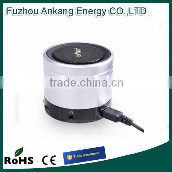 2015 new red mini mental bluetooth speaker without led light with mini speaker instruction