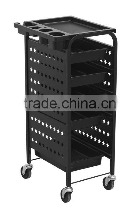 plastic drawer trolley with wheels M979