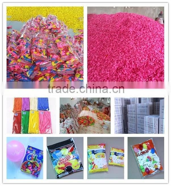 different shaped long balloon spiral balloon decoration latex balloon