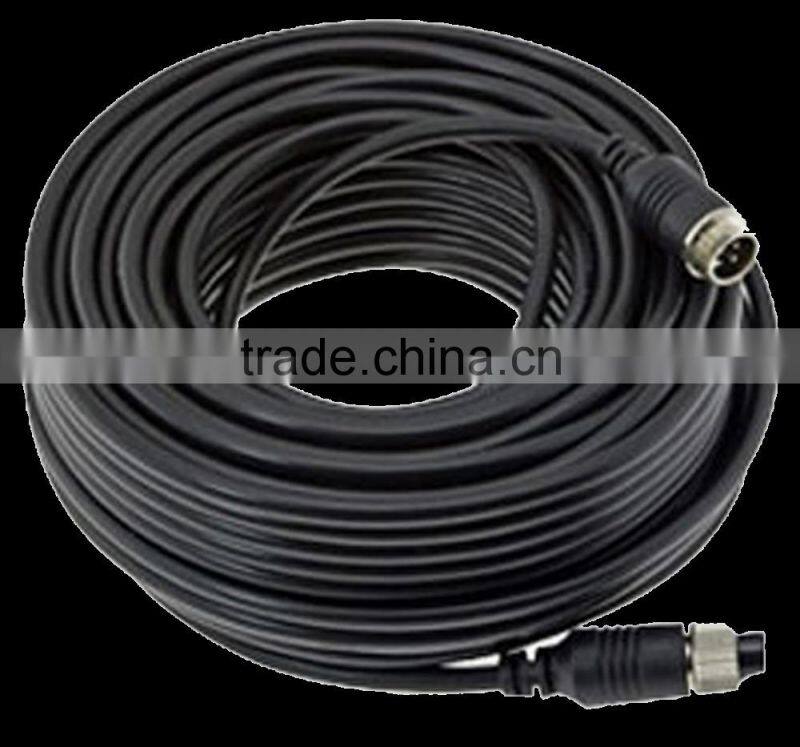 waterproof wire cable car camera extension aviation connector cable