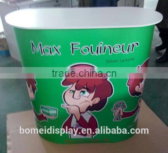 Popular aluminum folding pop up promotion table