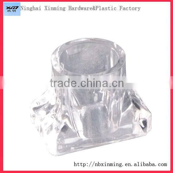 Wholesale produce Beautiful crystal perfume bottle with flower cap