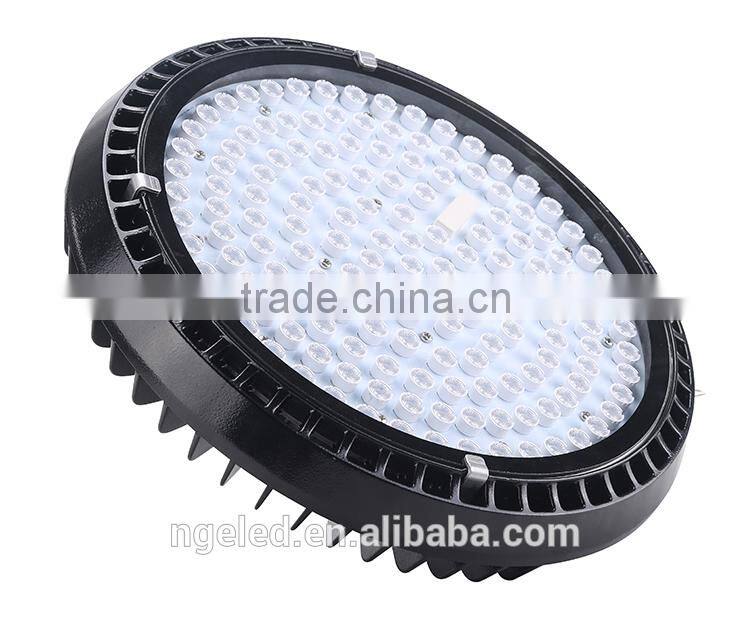 Round ufo led highaby lighting 200w dimmable ufo highbay ip65