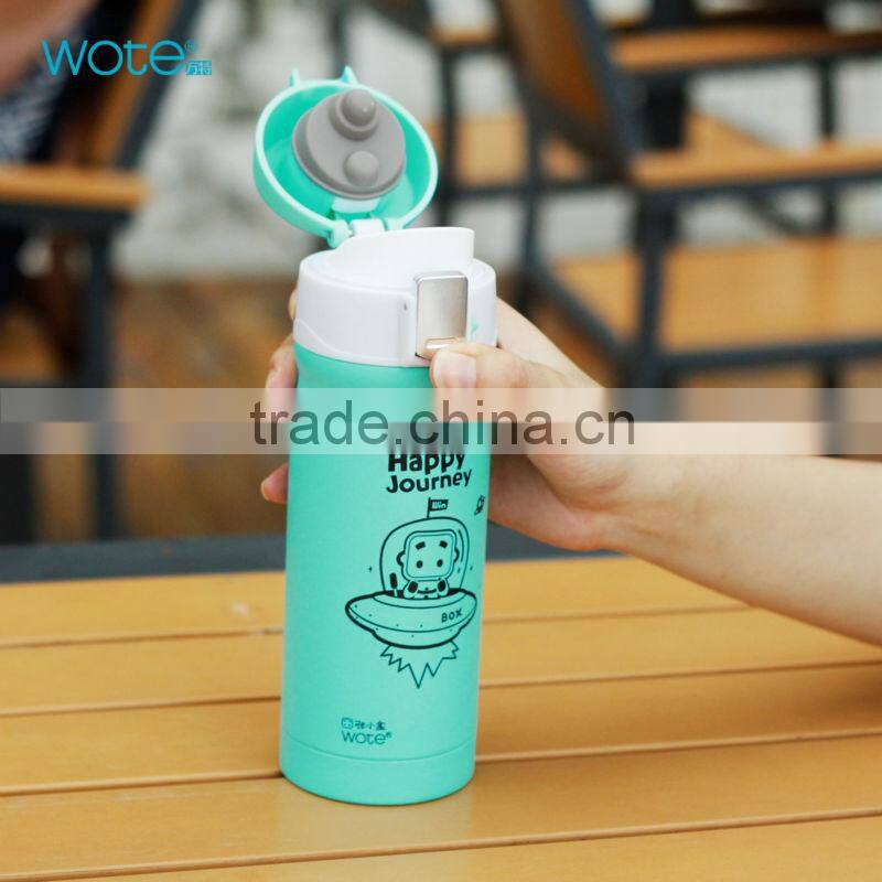 High quality sport 350ml japanese stainless steel double wall vaccum flask
