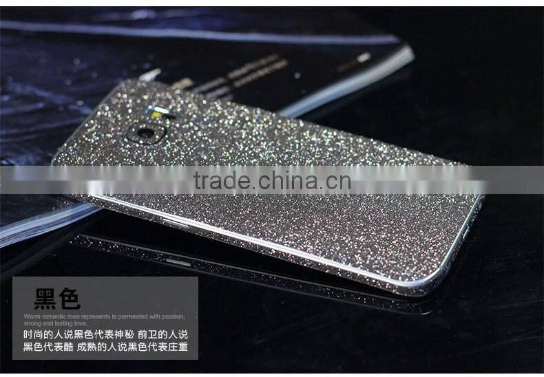 Bling bling glitter sticker cover case for samsung galaxy s7 edge, s7 edge diamonds case
