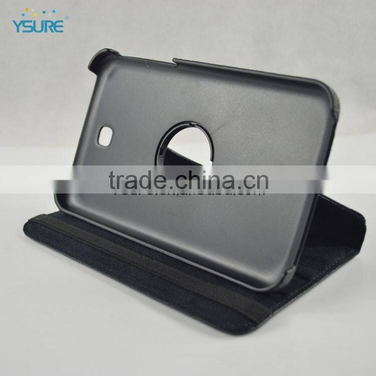 new product pu leather 360 rotating stand case for samsung GalaxyTab3 7.0 8.0