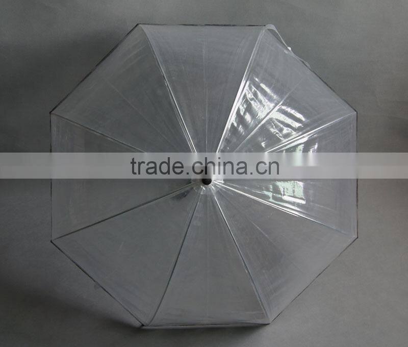High Quality Printed Dome Clear kids Umbrella
