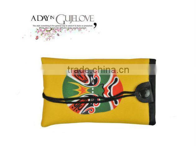 JSMART key case photo bag pocket bag Chinese art design sublimation