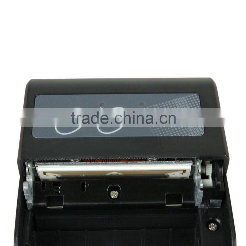 2015 Mobile Portable 58mm Thermal Receipt Printer Bluetooth Wireless Mini Printers Impressora for Android/IOS Black