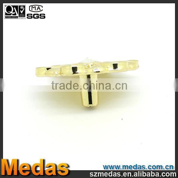 Modern luxury gold belt drill handle flower type crystal handle