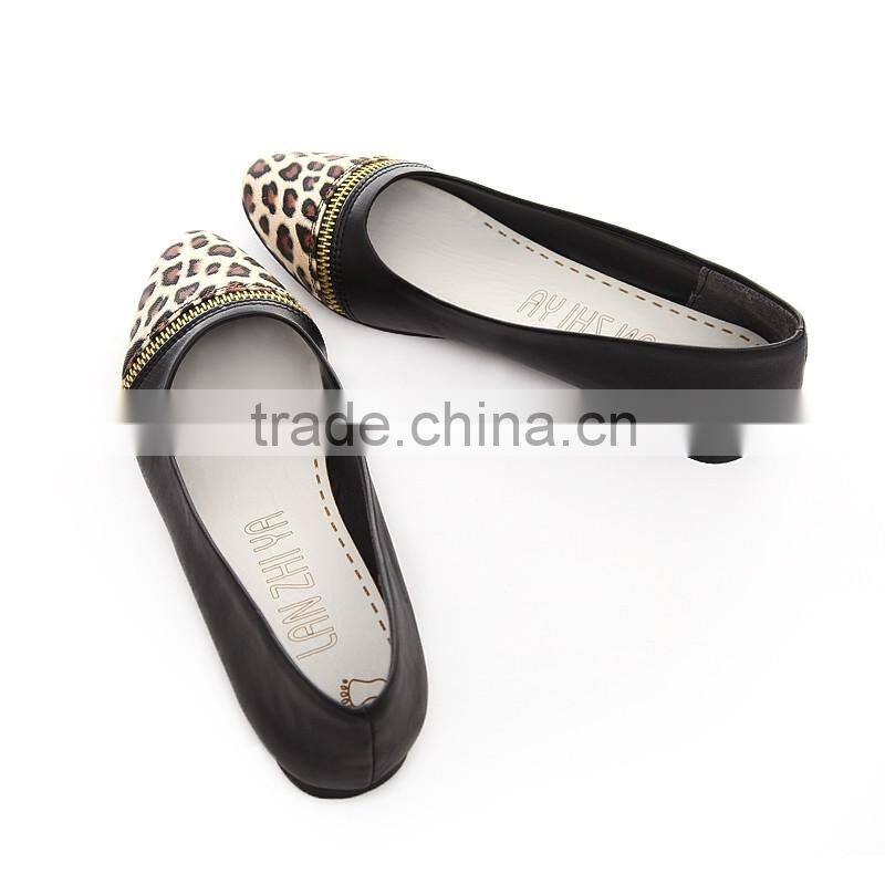 2016 popular hot selling ladies high quality flat shoes HOL-8