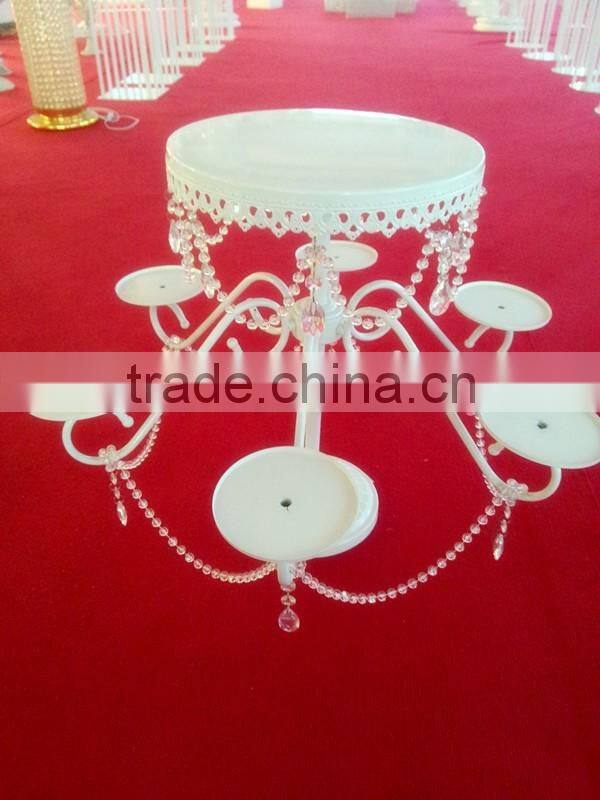 wedding decor 5 arm cake stand for wedding table centerpeces or paty stage decoration