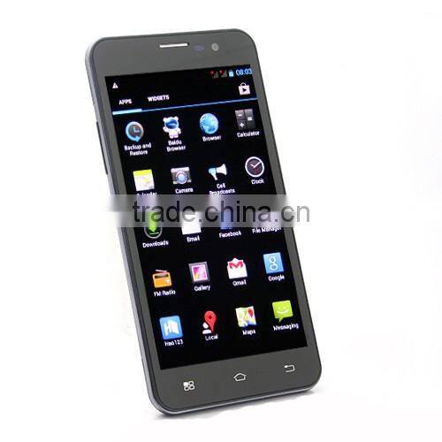 Android 4.2 5inch MTK6589 Quad Core moblie phone 1G/4G GPS WiFi Bluetooth IPS Screen