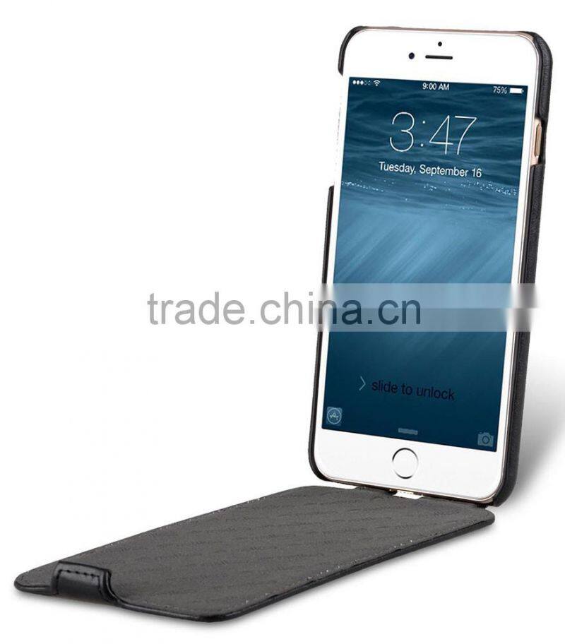 2016 Flip Cover Black Card Slot MOBILE PHONE COVER PU Leather Case for Apple iPhone 7 Plus (5.5")