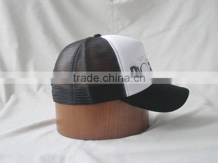 100% polyester trucker mesh cap