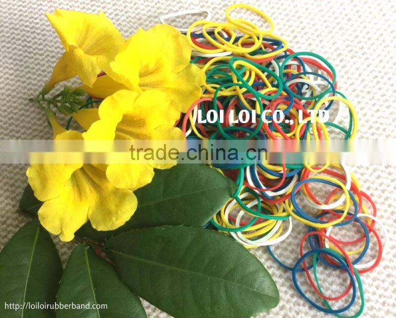 Rubber band tie flower / High quality elastic rubber band / The BEST wholesale for Europe
