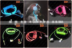 stereo sport light up earphone headphone headset with microphone for xiaomi earphone