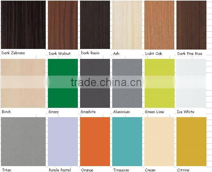 office desk U type profile rubber edge banding for furniture