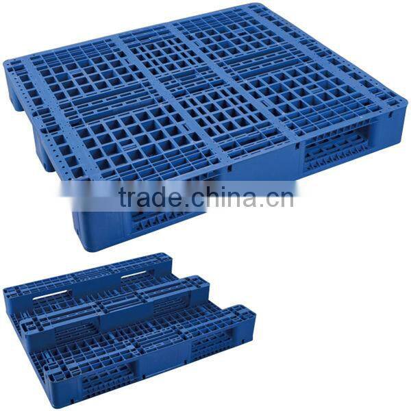 grid face 3 skid 1111 steel reinforced logistic plastic pallet prices