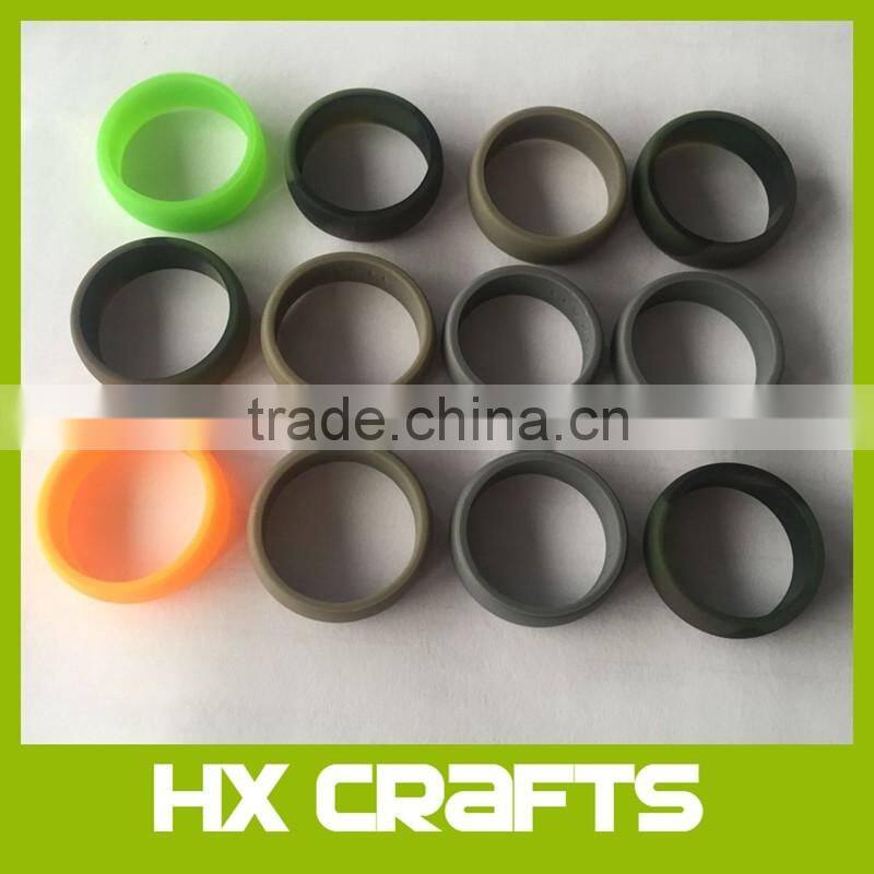 Excellent Silicone Wedding Band Ring for Sprots with Different Thickness