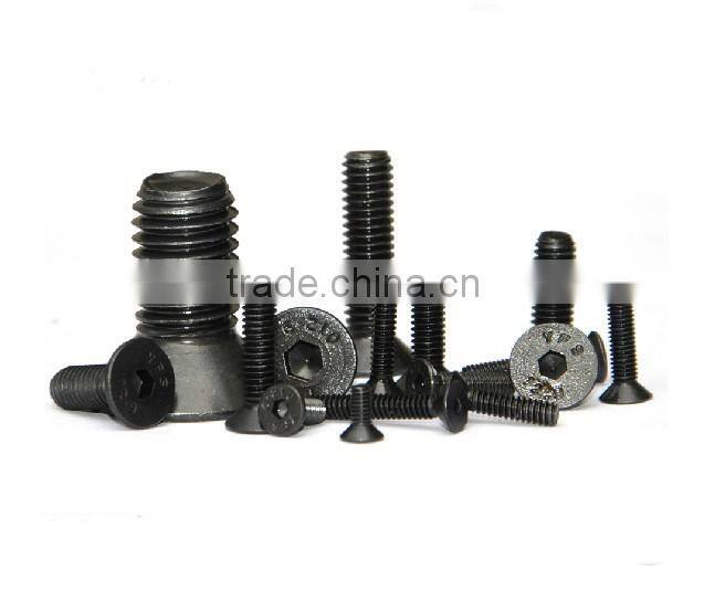 High strength class 12.9 alloy steel sunk screw
