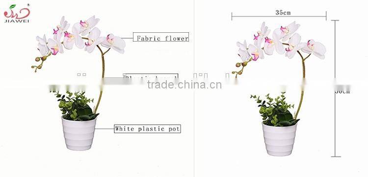 China cheap wholeasale artificial plant butterfly orchid flower garden decoration