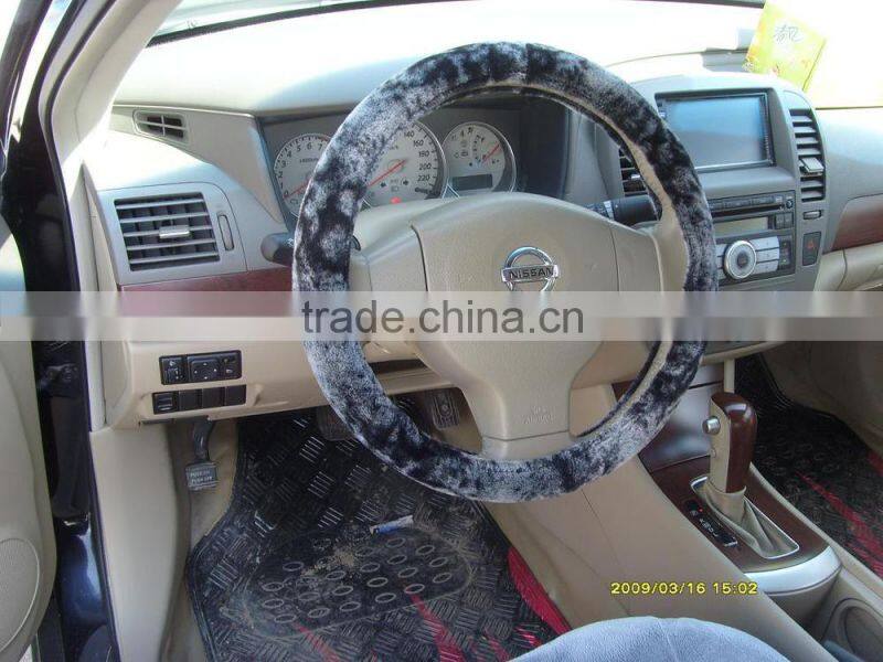 fur swc steering wheel cover from manufacture
