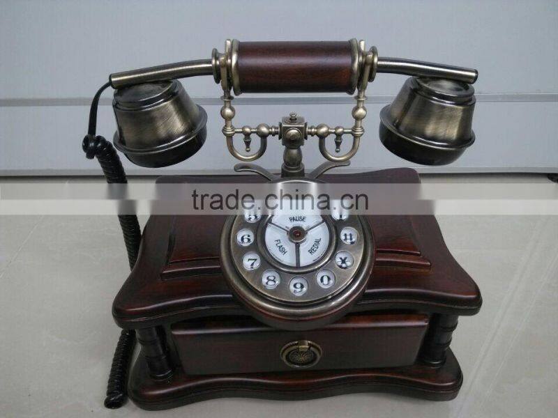 Antique Retro Corded Telephone Decorative Vintage Home Phone For Gift