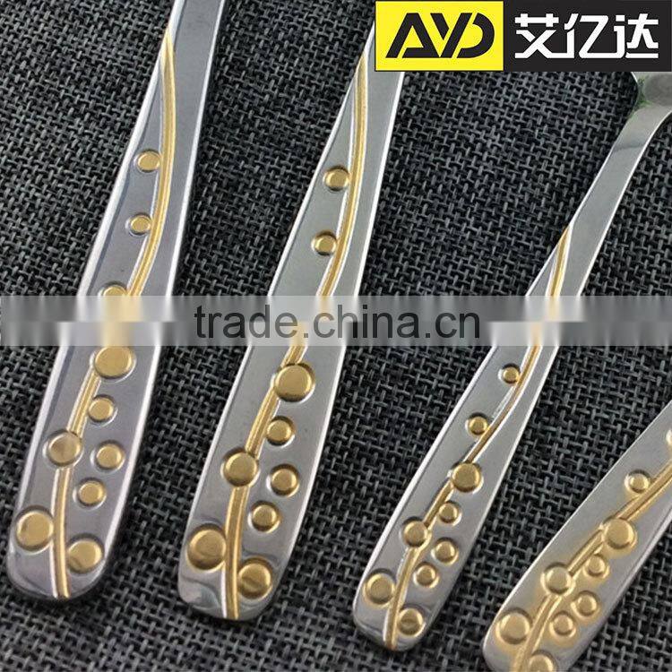 Cheap Dinnerware! hot sell stainless steel dinnerware wholesale cutlery