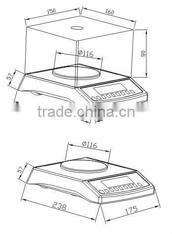 0.01g electronic balance