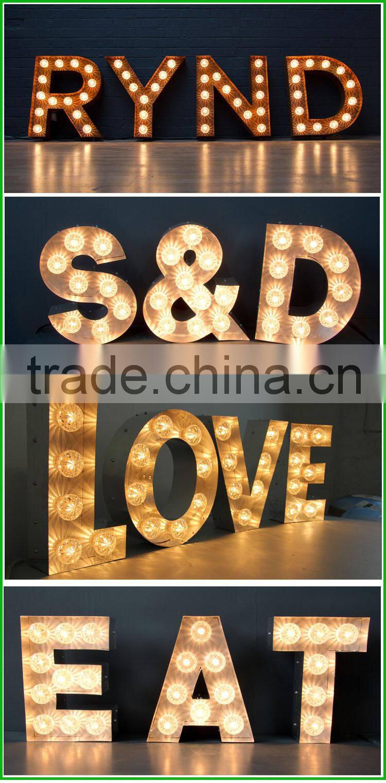 Best Letter Led Light Decoration