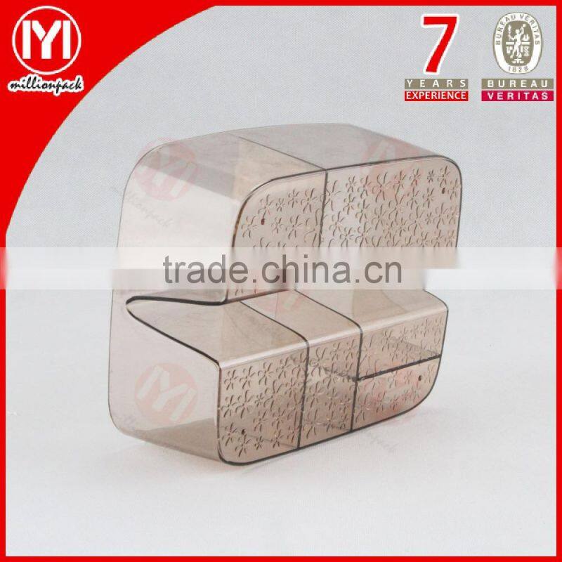 High quality Plastic Storage Container/Collecting Box with 6 compartment