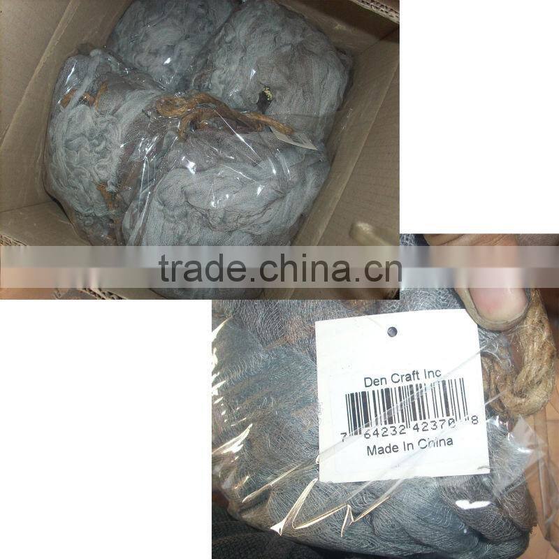 hanging polyfoam witch curtain with halloween banner for home decoration