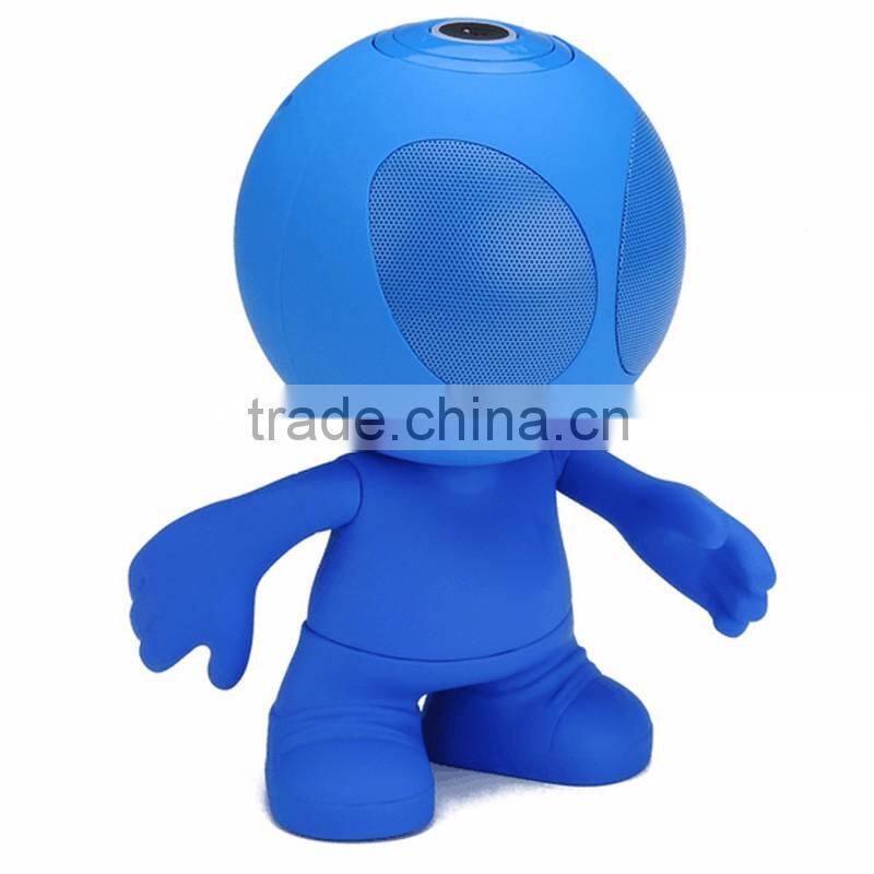 Hot sale cartoon series led light bluetooth speaker mini portable