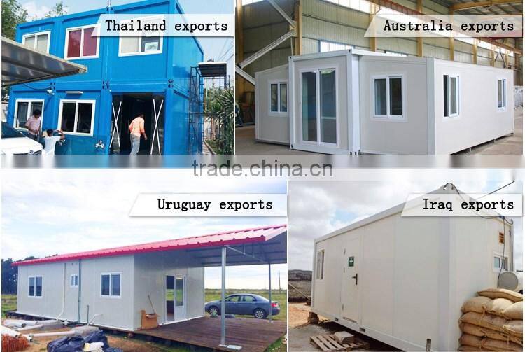 good design light gauge steel frame prefab house in Uruguay