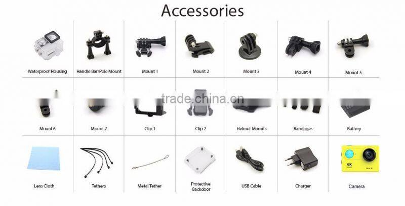 Go pro 4k EKEN H9 wifi action camera underwater 30m sport dv