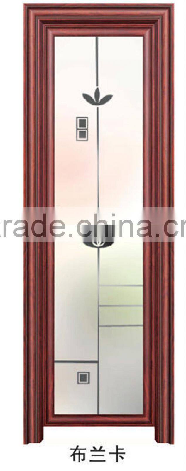 5mm Tempered Glass glass toilet Door shower doors design,aluminium bathroom doors