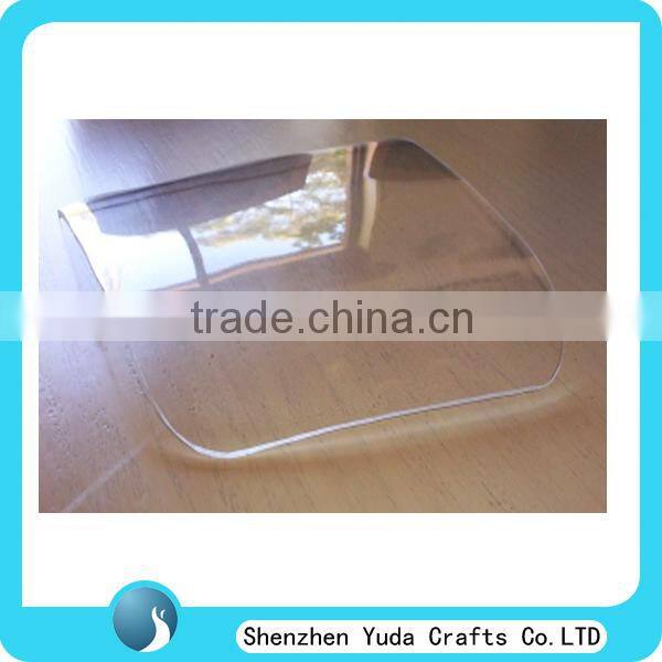 Table top plastic glass covers, acrylic dust covers clear